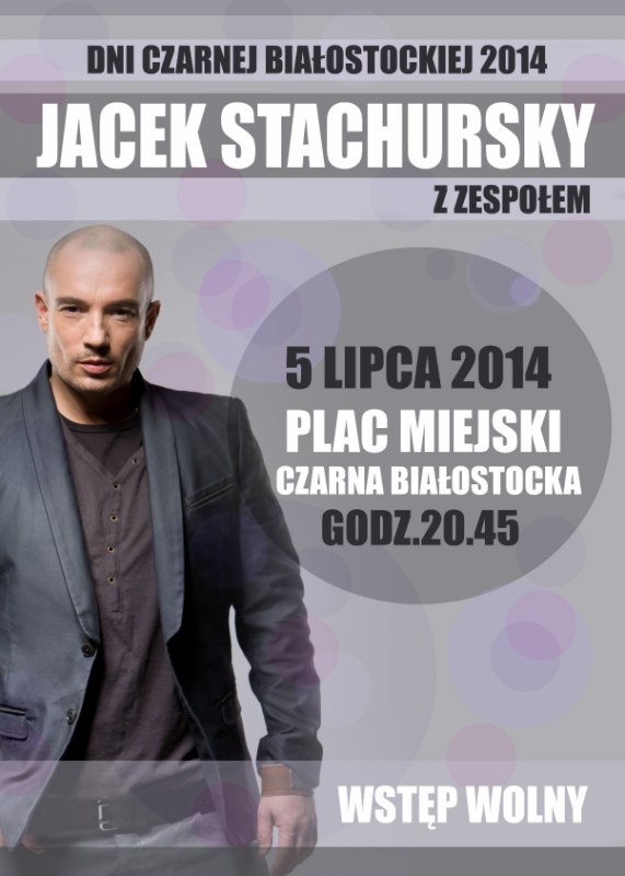 Plakat Jacek Stachursky Dni Czarnej Białostockiej 2014 800x600